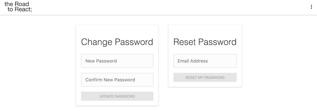 react firebase account